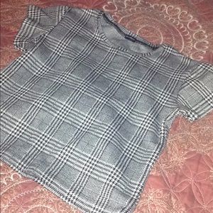 Plaid Crop Top